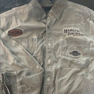 Harley-Davidson Tan Logo Shirt